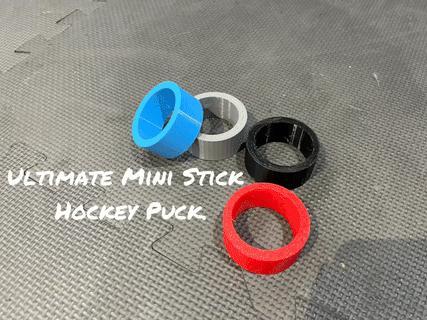 Ultimate Mini Stick Hockey Puck (TPU Needed)