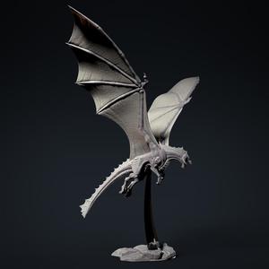 Young black dragon