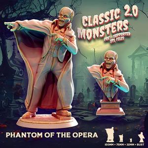 phantom of the opera + bust