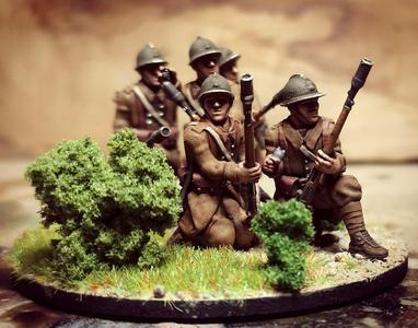 WW2 28mm french reserve infantry grenade launcher (VB)