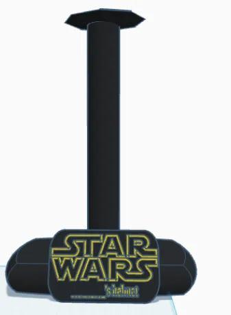 Star Wars helmet display stand   