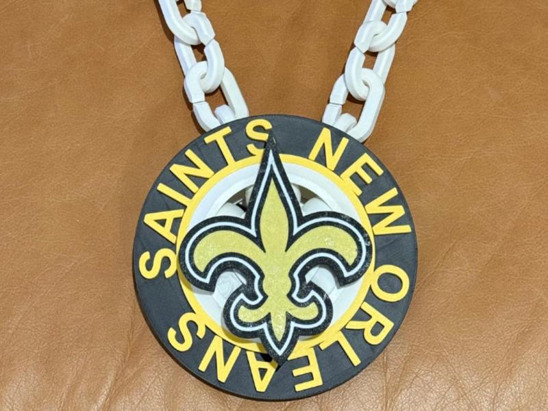New Orleans Saints Spinner Chain