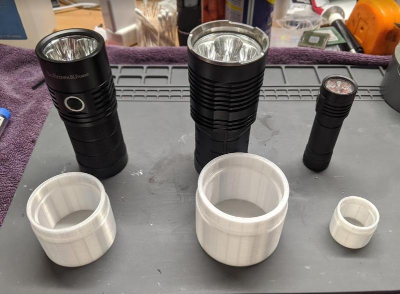 Flashlight diffuser