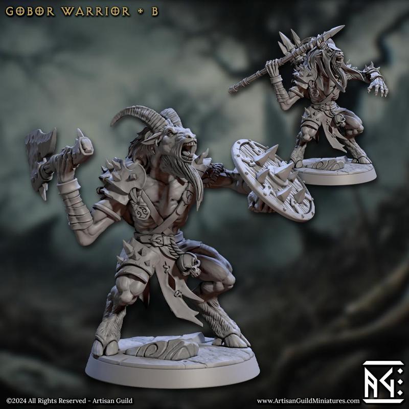 Gobor Warrior - B (Rise of the Beastmen)