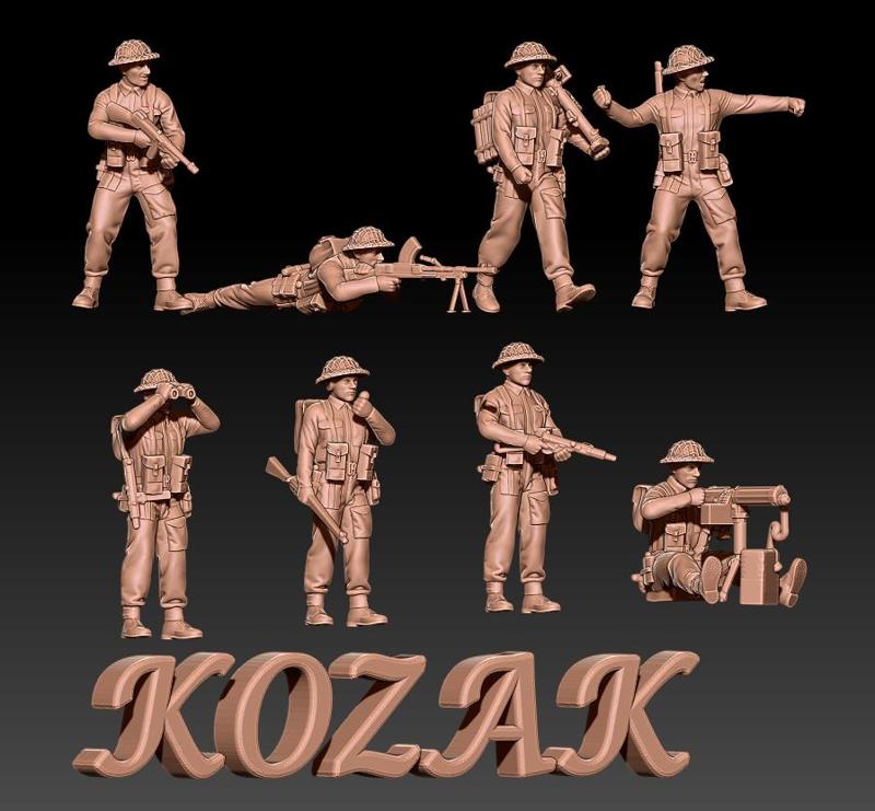 ww2 british infantry late war set 2