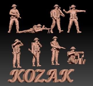 ww2 british infantry late war set 2