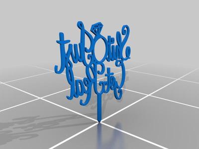 cake topper shit just got real
