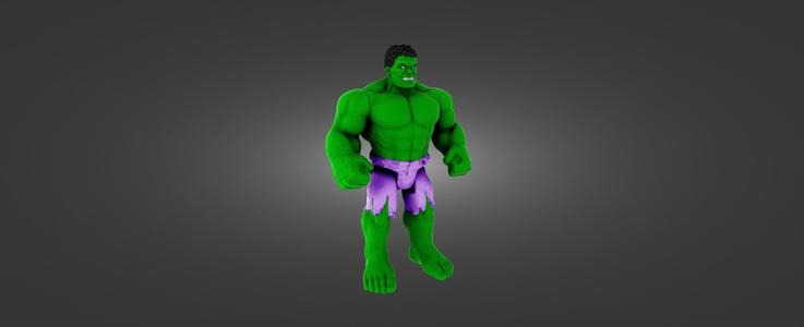 Hulk articulated action figure