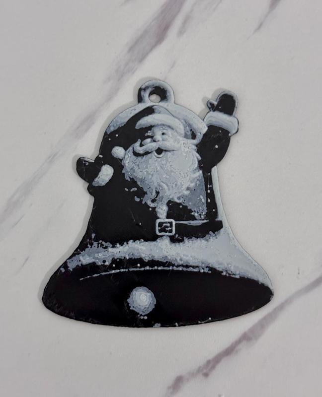 Christmas Decoration Santa Bell