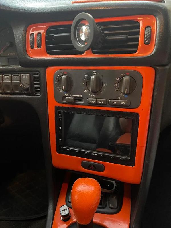 volvo p80 (c70, s70, v70) 2din radio adapter   