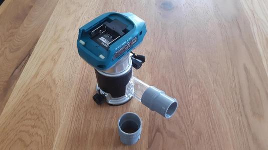 osVAC - Makita DRT50 Akku - Einhandfräse   