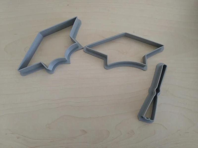 Graduation Cap Cookie Cutters   