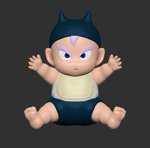 Trunks Baby Sitting Dragon Ball Z