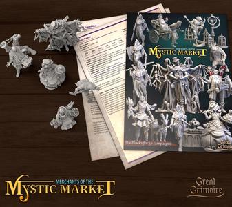 Merchants of the Mystic Market - 5e Stat Blocks