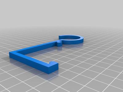 Hook, holder at Anycubic I3 Mega top