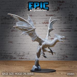 Mirage Dragon Flying ‧ DnD Miniature ‧ Tabletop Miniatures ‧ Gaming Monster ‧ 3D Model ‧ RPG ‧ DnDminis ‧ STL FILE