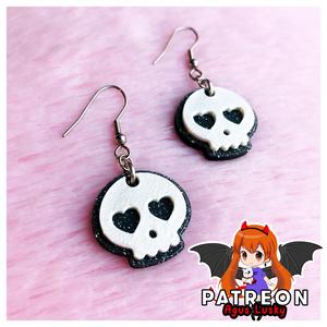 Skull earrings