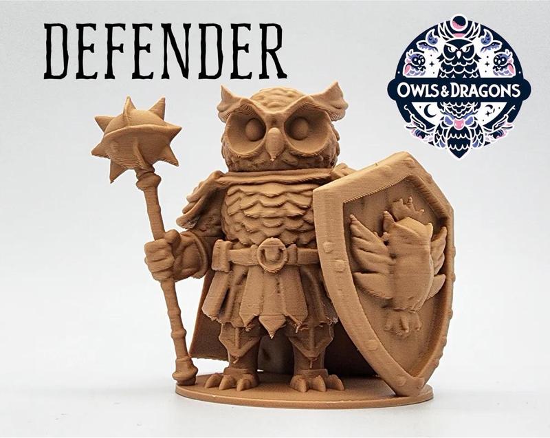 The Defender - Owls & Dragons   