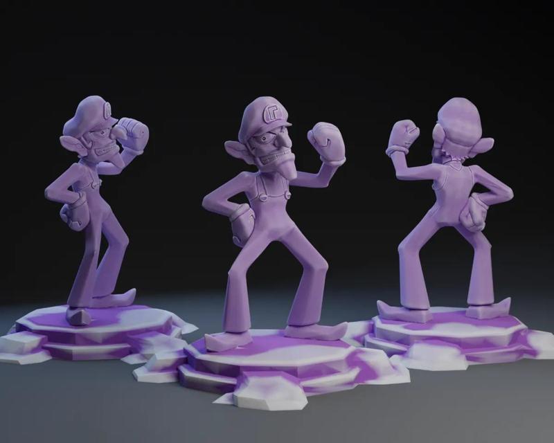 Waluigi : Mario Bros   