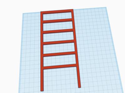 Flower support - ladder