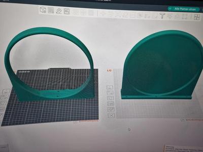 Mülleimerhalterung für Küche / Trash can holder for kitchen   