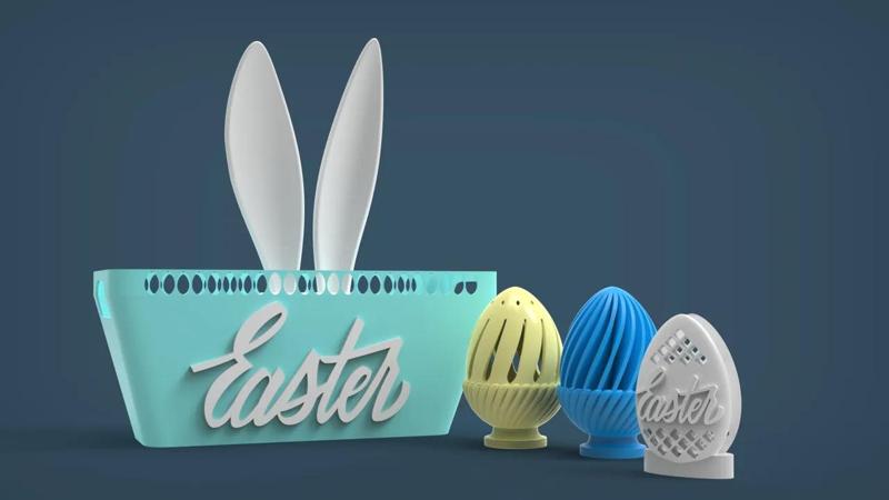 Easter home decor set   