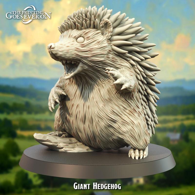 Giant Hedgehog - Presupported