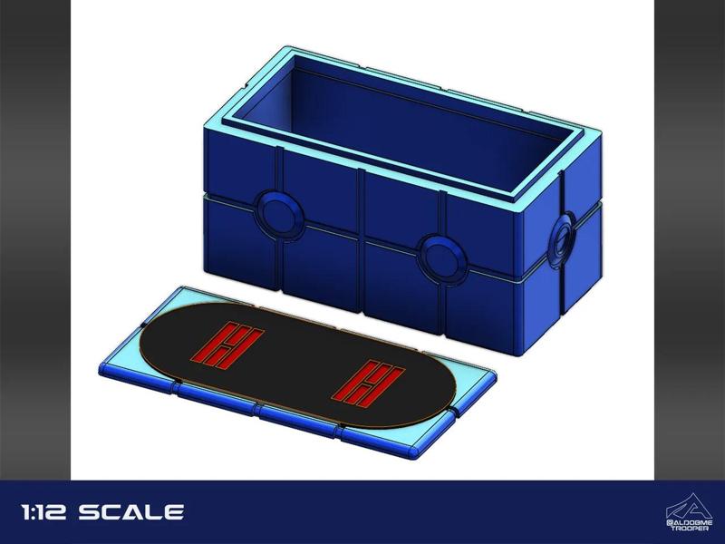 Star Wars Imperial Crate 3 1:12 Scale   