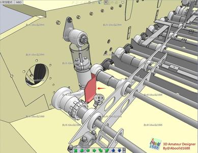 Tiger Tank Low Hull Interior for Cover-1. (STL-35)