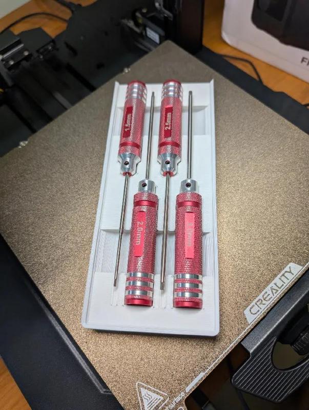 Gridfinity - Hex Screwdriver Set (compact)   