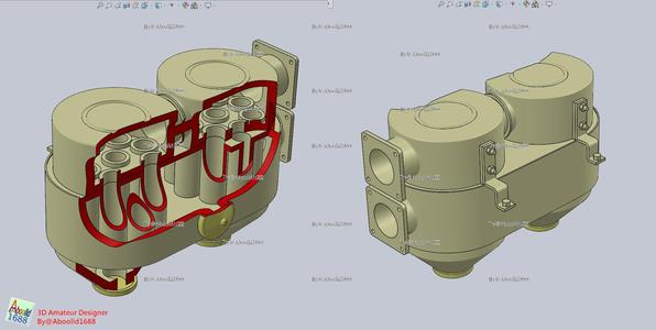 Tiger Tank Early Filter-C For Cutting Type (STL-35)