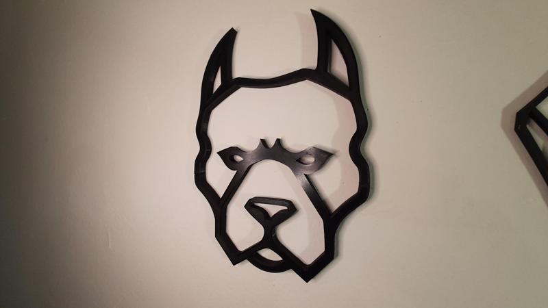 Bad Dog 2D Sculpture