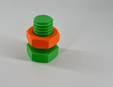 Fidget Stress Nut & Bolt
