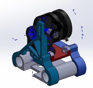 Orbiter v2 connector for FBG 4S carriage