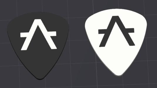 Aleph Zero Guitar Pick