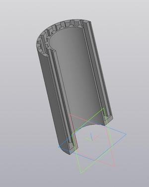 Bowers Suppressor Cover mold for silicone
