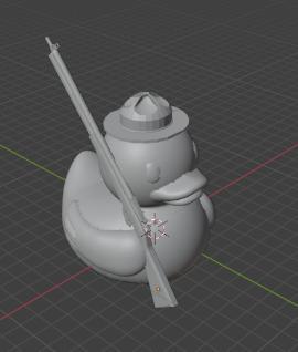 ww1 usa duck soldier thing