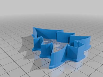 Christmas tree cookie cutter