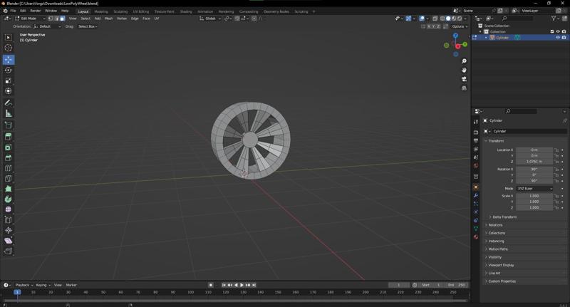 LowPolyWheel.blend