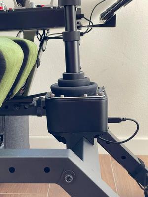 Next Level Racing Flight Simulator WinWing Orion II Center Stick Adapter (Stronger version)