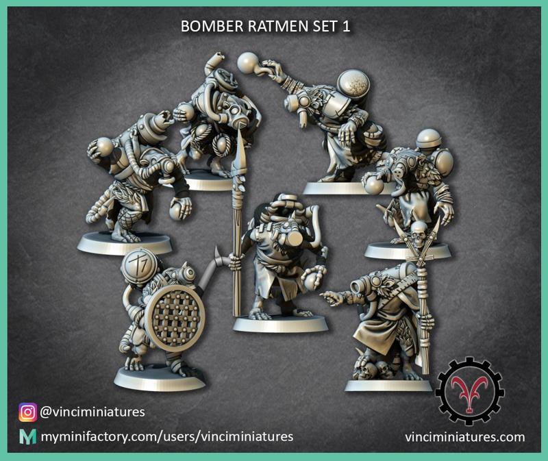 BOMBER RATMEN SET 1