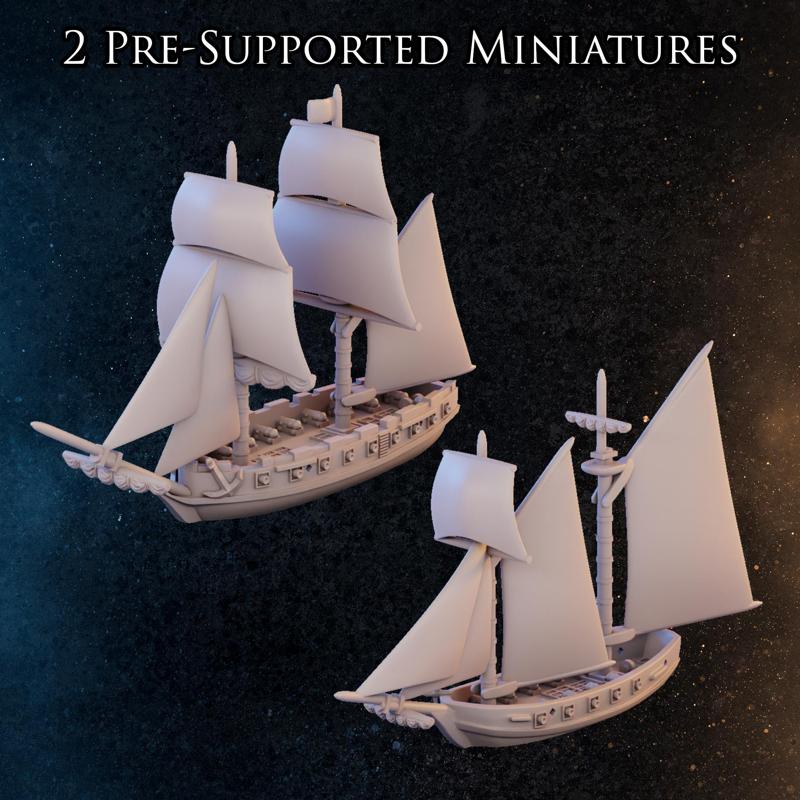 Brig and Schooner Flotilla