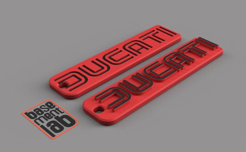 Ducati Classic Rev.1 - 2 - Keychain - Portachiavi - Porte-clés - 钥匙链