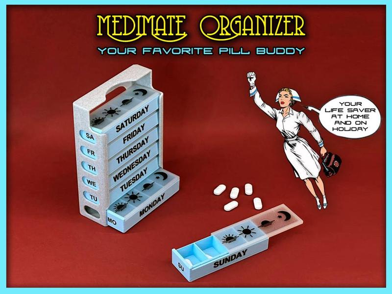 MediMate Pill Organizer