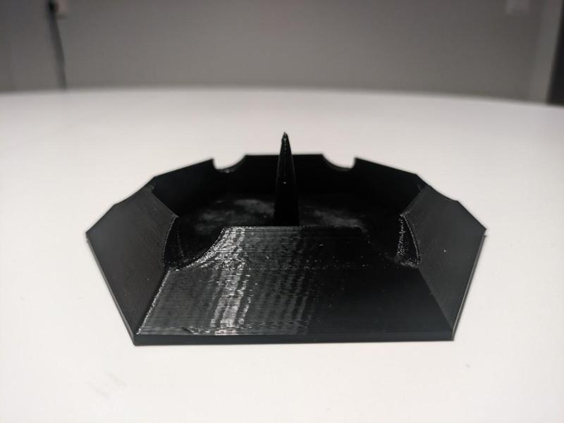 Hexagon Ashtray with debowler