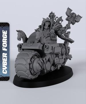 Preacher on Bike - With Free Cyberpunk  - Sci-Fi Gift Ideas for RPG and Wargamers