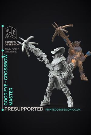 Good Eye - Monster Hunter - PRESUPPORTED - Illustrated and Stats - 32mm scale 
