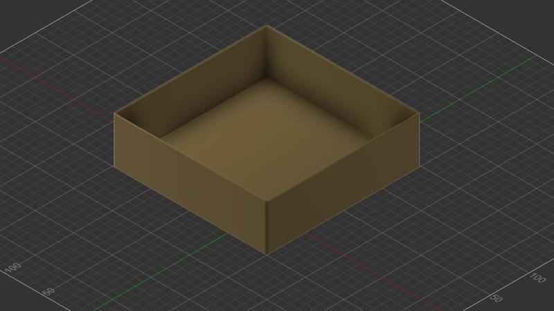 Container 200x200x60mm