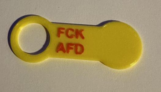 Einkaufswagen Chip FCK AFD