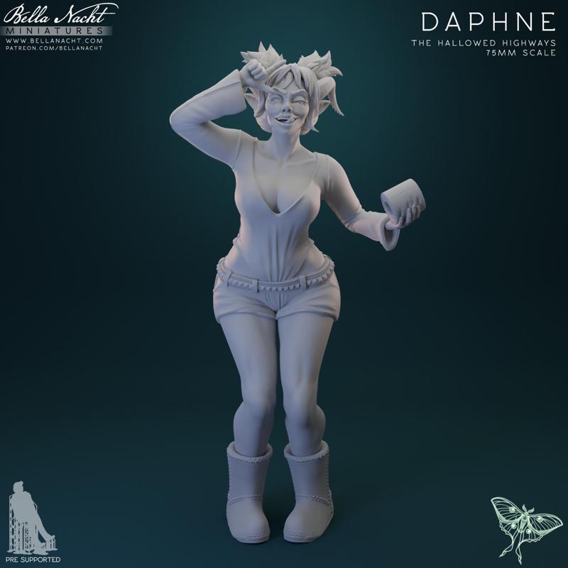 Daphne of The Hallowed Highways | 75mm | PreSupported